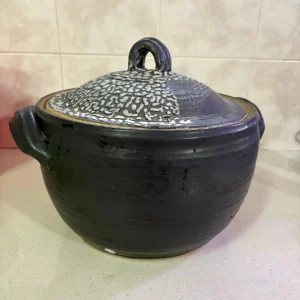 סיר קרמיקה - 6 ליטר כהה